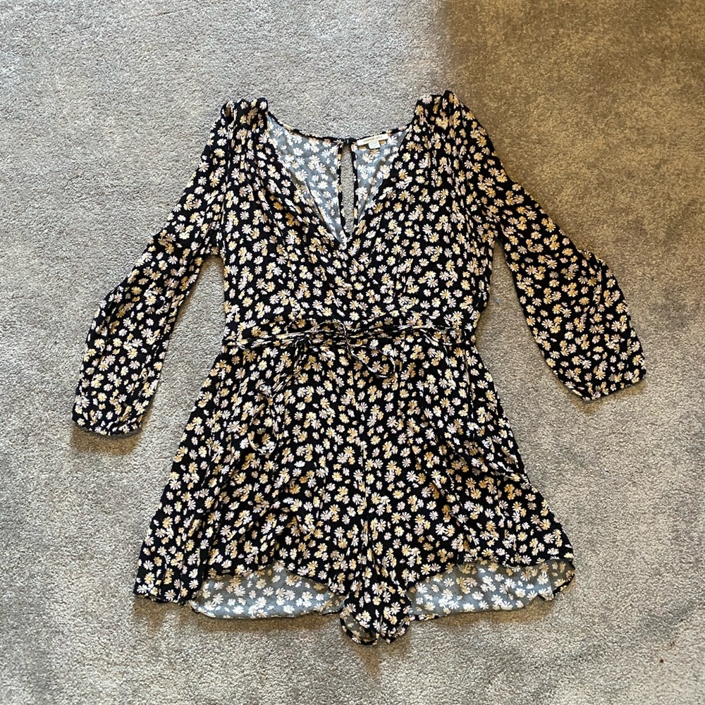 American eagle flower romper